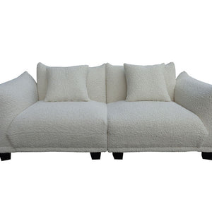 S3131 Homey sofa and oversized chair (White)