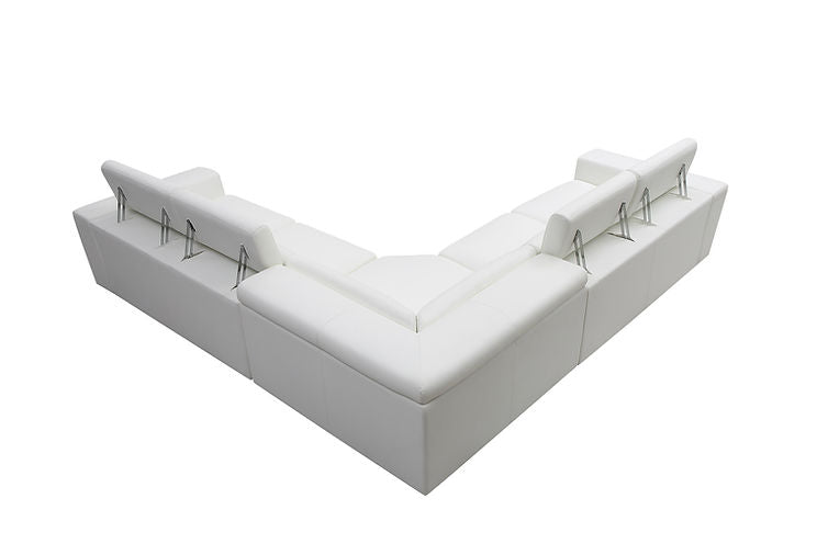 MI-8010A Domo Sectional (White)