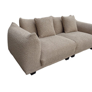 S3131 Homey sofa and oversized chair (Brown)