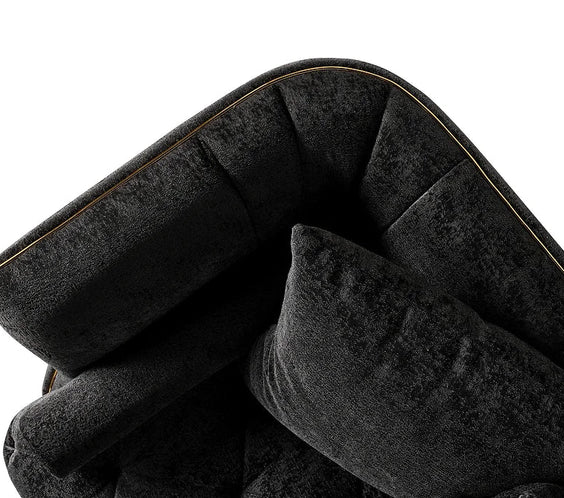 Elit sofa loveseat Charcoal