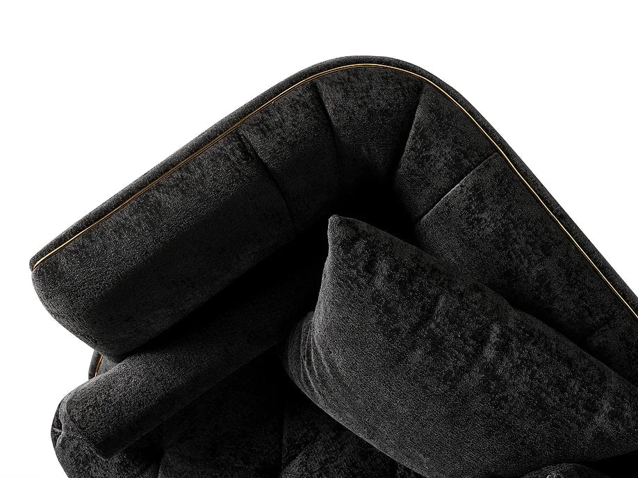 Elit sofa loveseat Charcoal