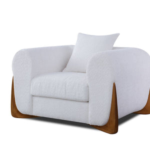 S4045 Stylus (Ivory) sofa and loveseat