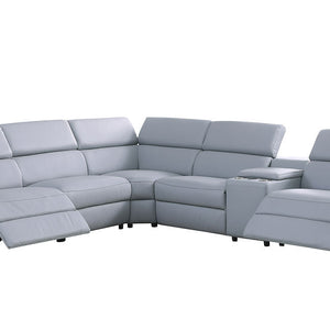 MI-631-6Pcs Picasso sectional light blue