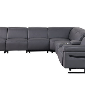 MI-1110-6pcs /7pcs Lucca (Dark Grey) sectional