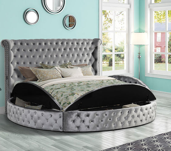 Experience luxury with the B8009 Lux II Bed from Moda Home. Featuring a built-in USB charger, this elegant bed combines modern convenience with style.