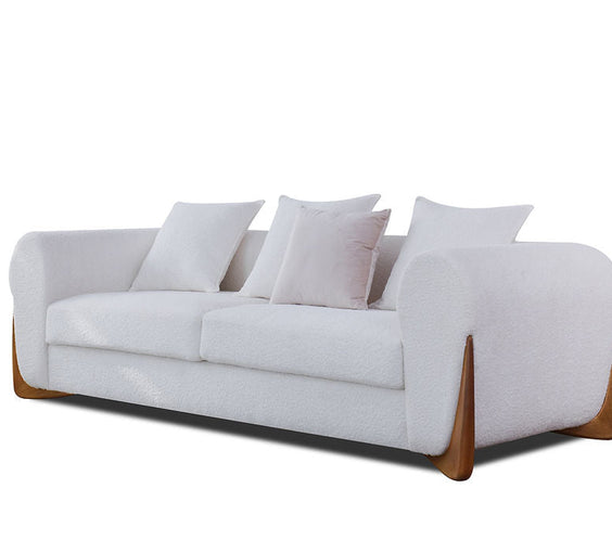 S4045 Stylus (Ivory) sofa and loveseat