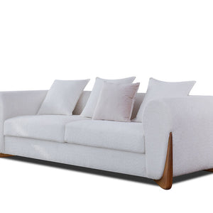 S4045 Stylus (Ivory) sofa and loveseat