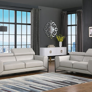 MI-989 Giorgio (Light Grey) sofa & loveseat