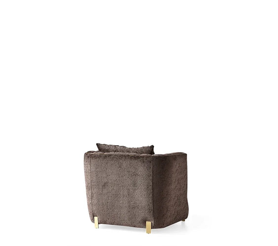 Elit sofa loveseat Brown