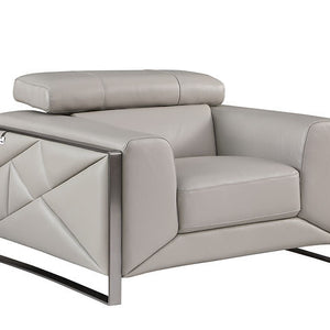 MI-989 Giorgio (Light Grey) sofa & loveseat