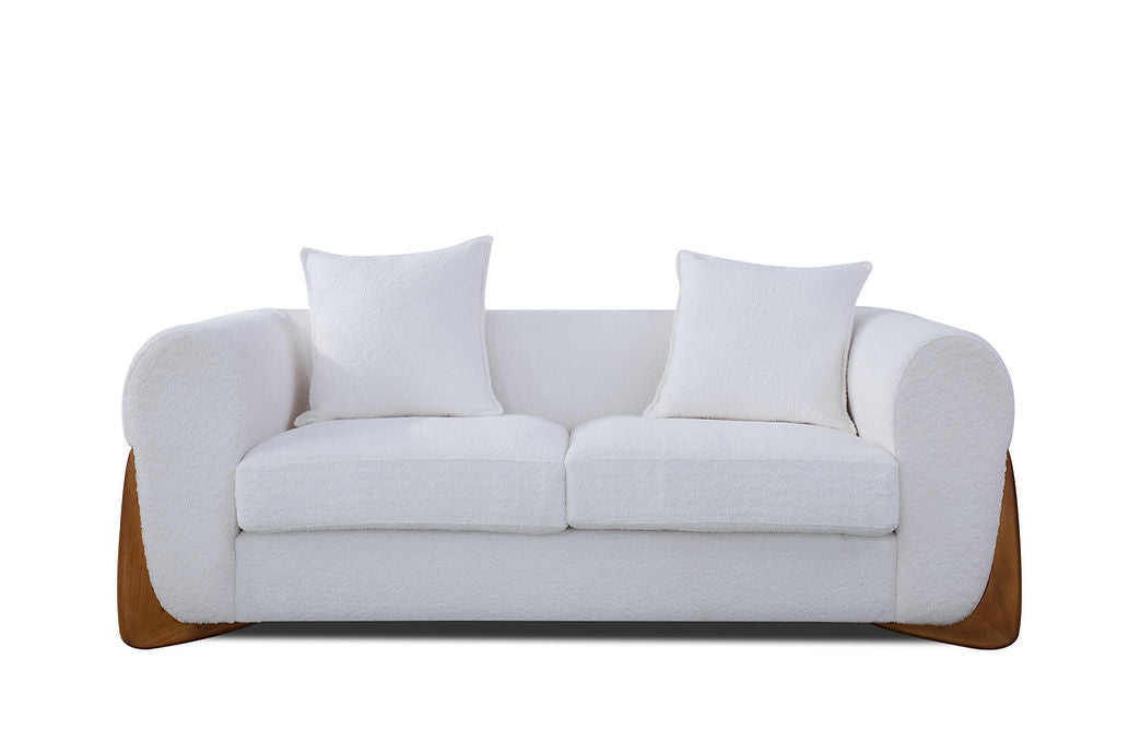 S4045 Stylus (Ivory) sofa and loveseat