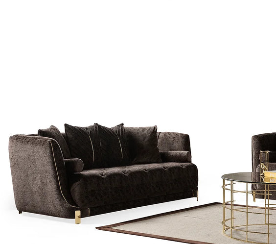 Elit sofa loveseat Brown