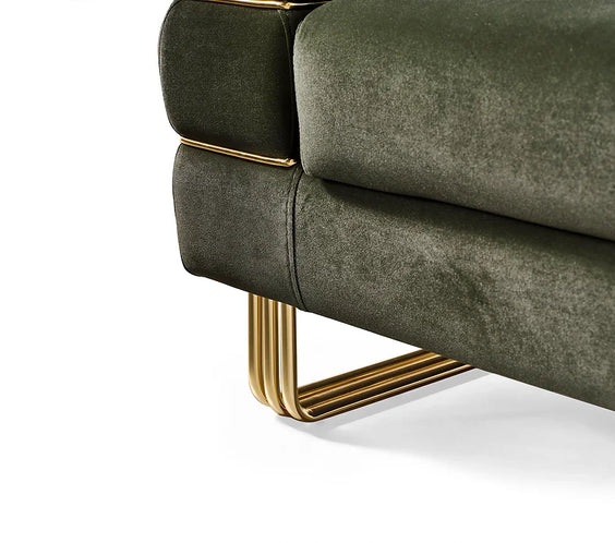 Luma Emerald sofa and loveseat