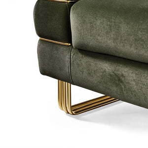 Luma Emerald sofa and loveseat