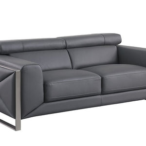 MI-989 Giorgio (Dark Grey) sofa & loveseat