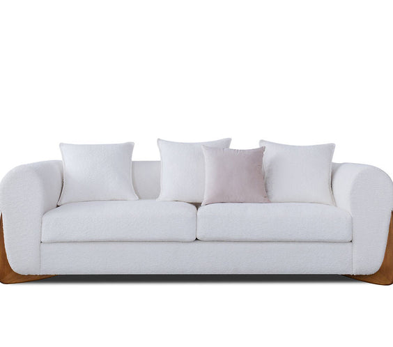 S4045 Stylus (Ivory) sofa and loveseat