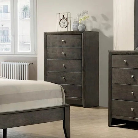 B4720 EVAN BEDROOM GROUP GREY