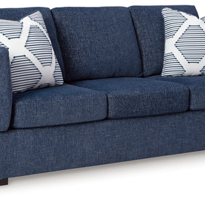 Evansley Navy Living Room Set