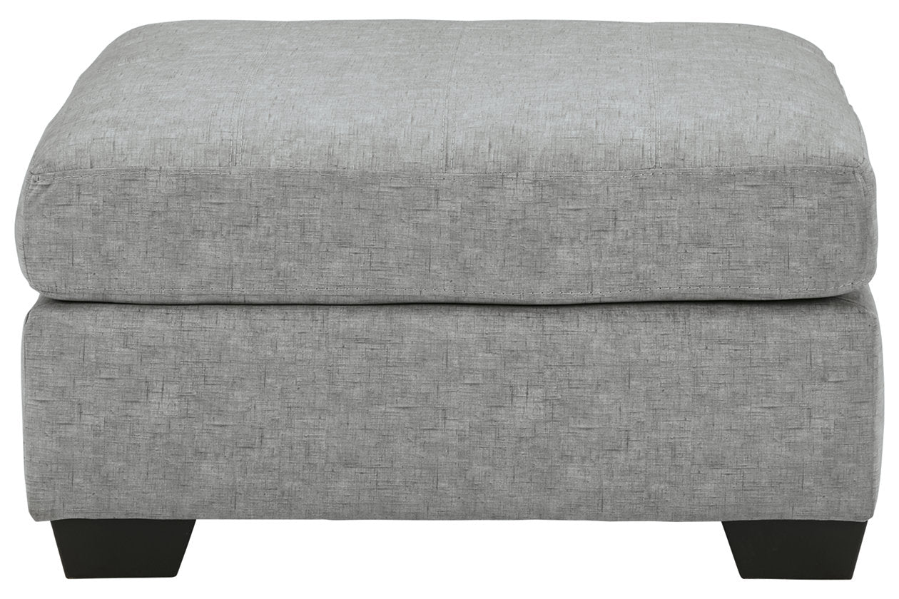 Falkirk Steel Oversized Accent Ottoman