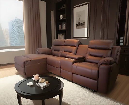 Bravo Recliner Corner Sofa PU