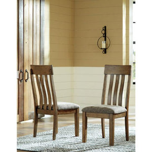 Flaybern Light Brown Dining Chair, Set of 2