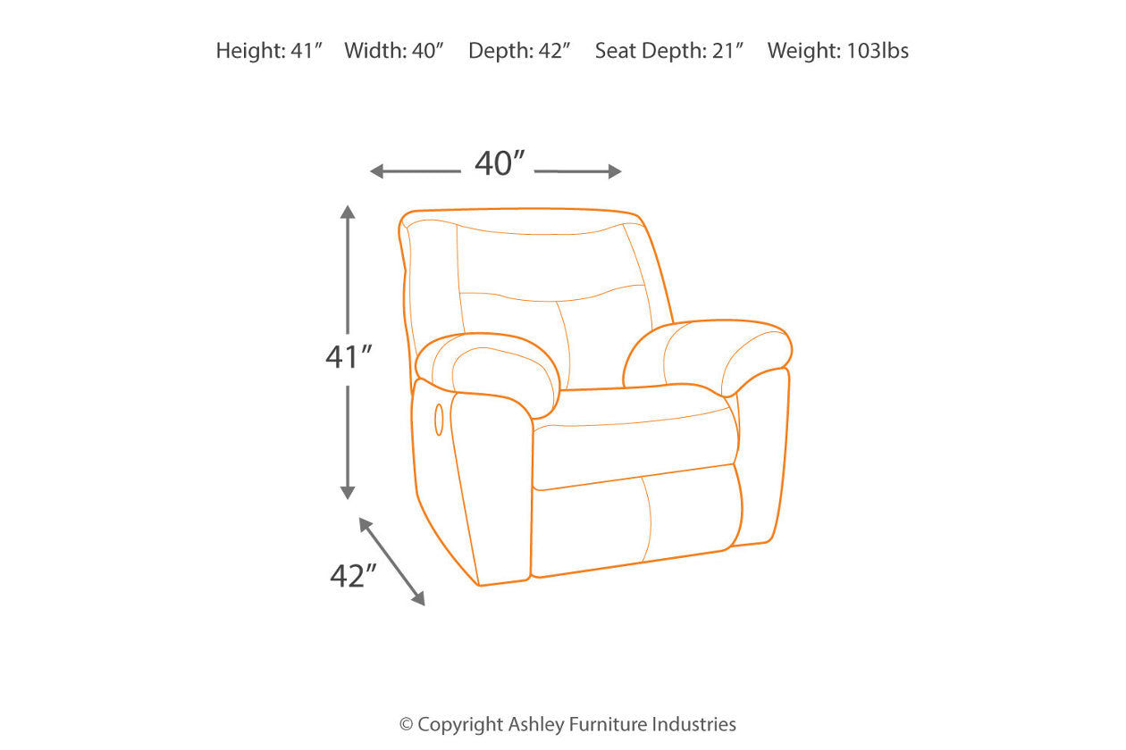 Follett Coffee Recliner