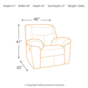 Follett Coffee Recliner