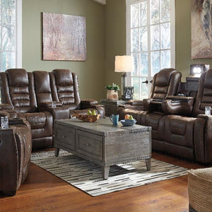 Game Zone Bark Power Reclining Living Room Set