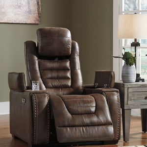 Game Zone Bark Power Reclining Living Room Set