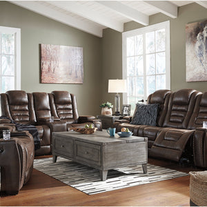 Game Zone Bark Power Reclining Sofa