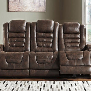 Game Zone Bark Power Reclining Sofa