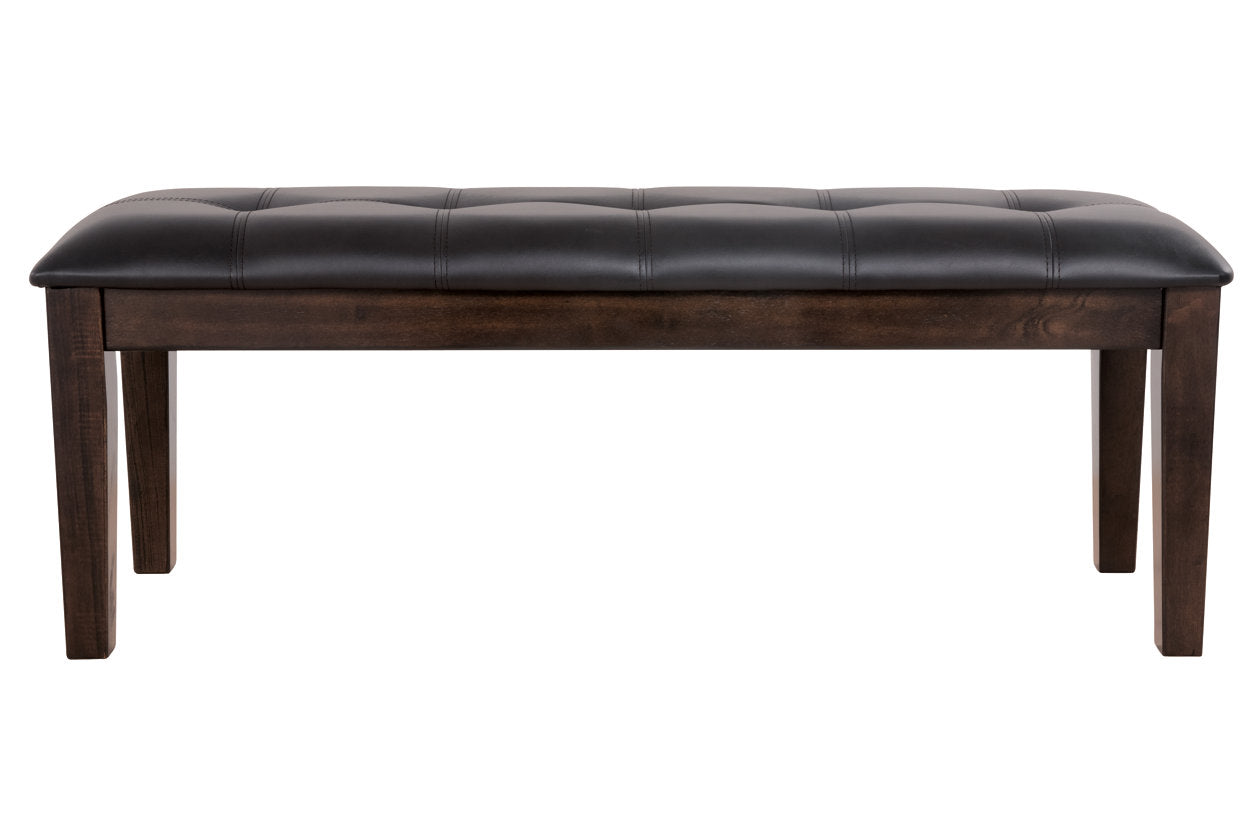 Haddigan Dark Brown Dining Bench