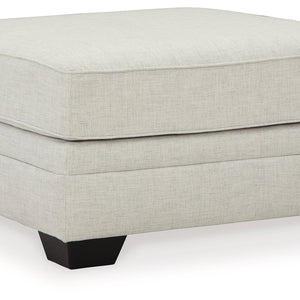 Huntsworth 2-Piece Sectional with Ottoman in Dove Gray