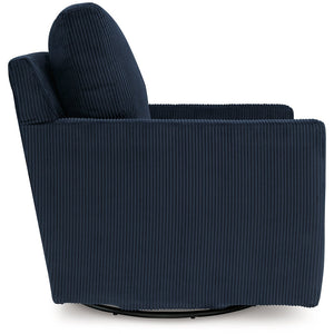 Icaman Navy Swivel Chair