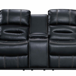 Lexington Black 3-Piece Reclining Living Room Set