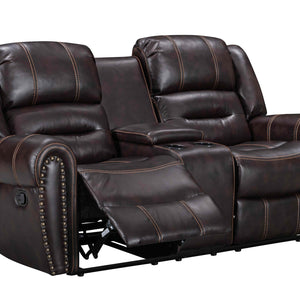 Lexington Brown 3-Piece Reclining Living Room Set