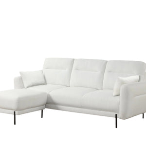 Lily Fur Reversible Sectional