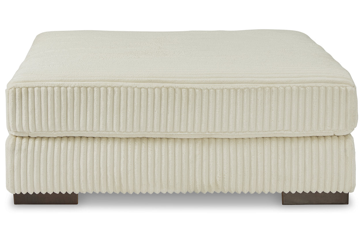 Lindyn Ivory Oversized Accent Ottoman