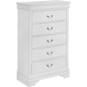 B3650 LOUIS PHILIP WHITE BEDROOM GROUP
