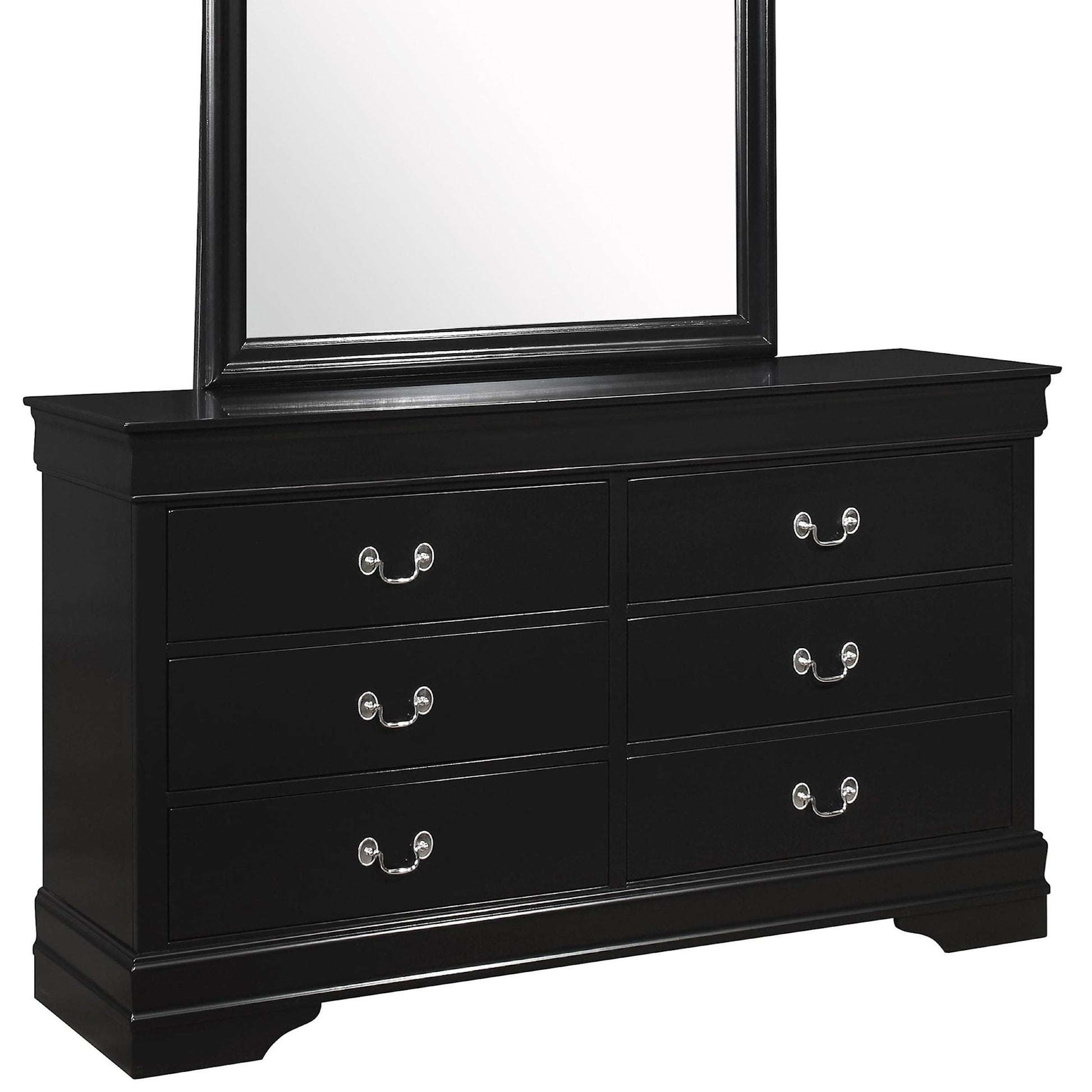 B3900 LOUIS PHILIP BLACK BEDROOM GROUP