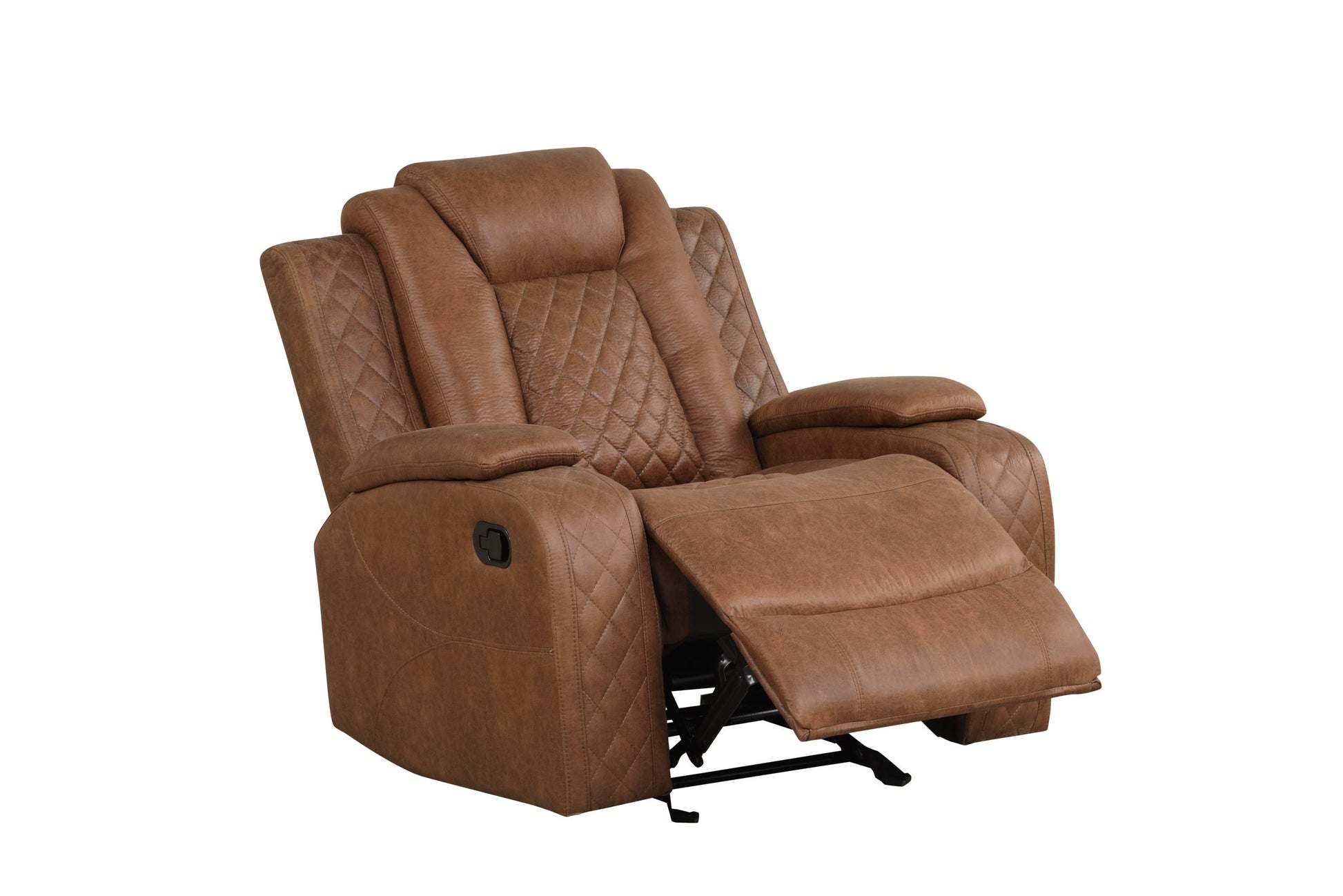 Luz Saddle 3-Piece Reclining Living Room Set