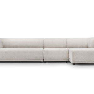 Lyna Ivory 3-Piece RAF Sectional