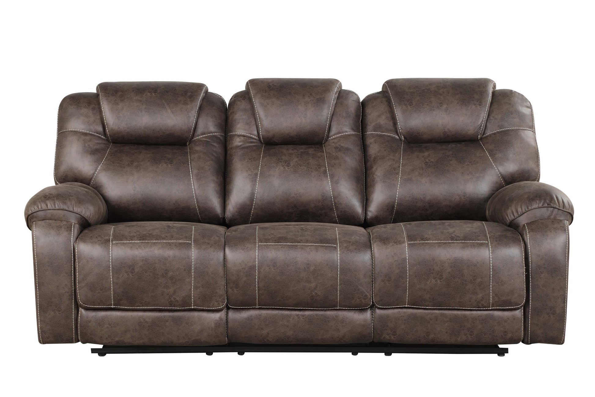 Madrid Chocolate 3-Piece Reclining Living Room Set