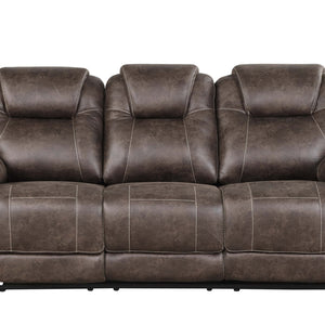 Madrid Chocolate 3-Piece Reclining Living Room Set