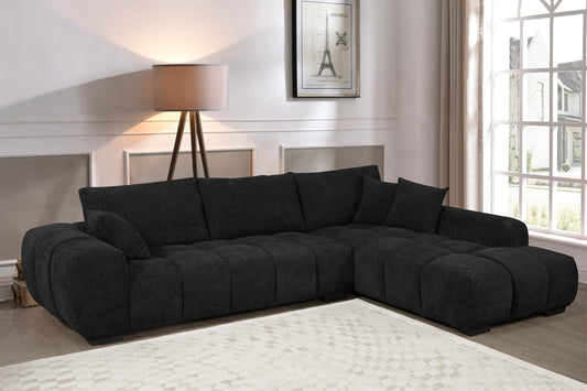 Manhattan - Black Sectional