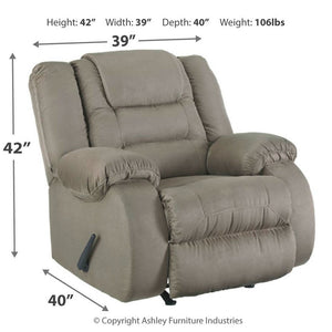 McCade Cobblestone Recliner