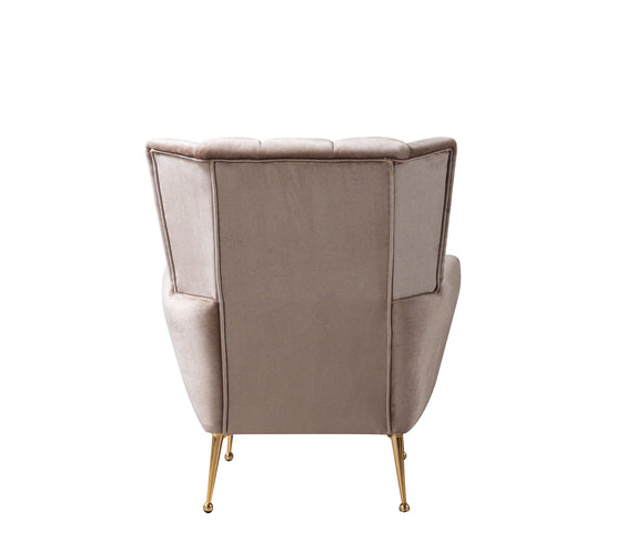 Merida Coffee Velvet Sofa & Loveseat