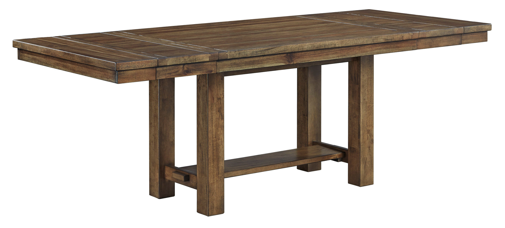 Moriville Grayish Brown Dining Extension Table