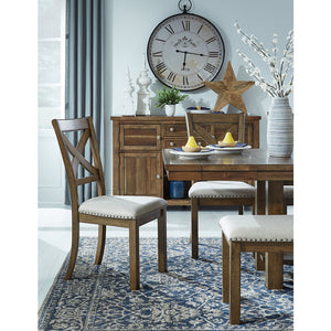 Moriville Grayish Brown Dining Extension Table