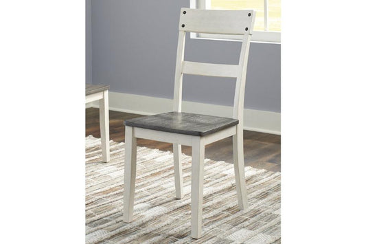 Nelling Two-tone Dining Chair, Set of 2